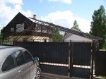 Автонавес из поликарбоната фото