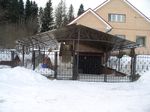 Автонавес из поликарбоната фото