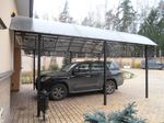 Автонавес из поликарбоната фото