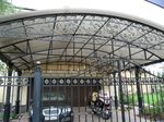 Автонавес из поликарбоната фото