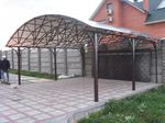 Автонавес из поликарбоната фото