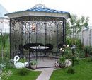 Фото кованой беседки Кованая беседка фото