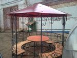 Фотография беседки из поликарбоната для дачи Беседка из поликарбоната фото