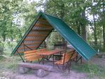 Фотография металлической беседки Металлическая беседка для дачи фото