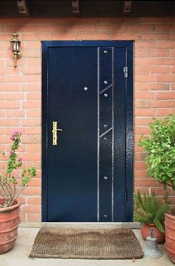 Дверь входная железная с порошковым напылением ПН64