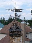 Кованый флюгер фото