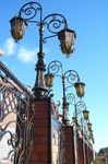 Образец кованого фонаря №31