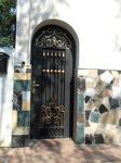 Фотография кованой калитки Кованая калитка фото