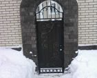 Фотография кованой калитки Кованая калитка фото