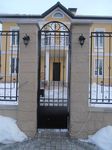 Фотография кованой калитки Кованая калитка фото