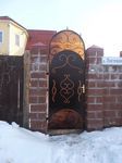 Фотография кованой калитки Кованая калитка фото