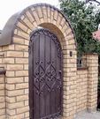 Фотография кованой калитки Кованая калитка фото