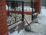 Кованое балконное ограждение фото