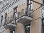 Кованое балконное ограждение фото