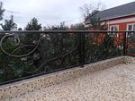 Кованое балконное ограждение фото