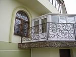 Кованое балконное ограждение фото