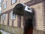 Фото кованого козырька Кованый козырек фото