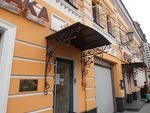 Фото кованого козырька Кованый козырек фото
