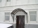 Козырек из поликарбоната фото