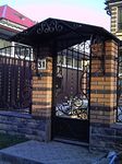 Козырек из поликарбоната фото