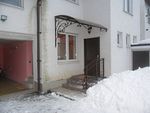 Козырек из поликарбоната фото