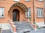 Козырек из поликарбоната фото