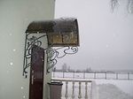 Козырек из поликарбоната фото