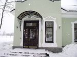 Козырек из поликарбоната фото