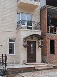 Козырек из поликарбоната фото