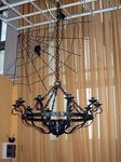 Кованая люстра фото