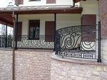 Кованые перила фото