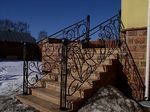 Кованые перила фото