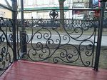 Кованые перила фото