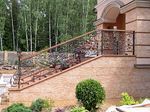 Кованые перила фото