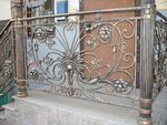 Кованые перила фото