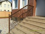 Кованые перила фото