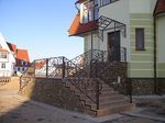 Кованые перила фото