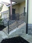 Кованые перила фото