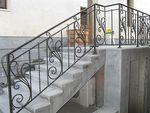 Кованые перила фото