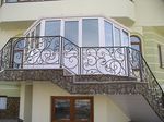 Кованые перила фото