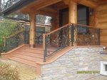 Кованые перила фото