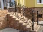Кованые перила фото
