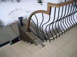 Кованые перила фото
