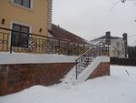 Кованые перила фото