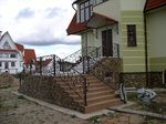 Кованые перила фото