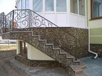 Кованые перила фото