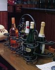 Фото кованой подставки для бутылок Кованая подставка для бутылок фото