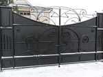 Кованые ворота фото