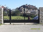 Кованые ворота фото