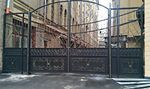 Кованые ворота фото